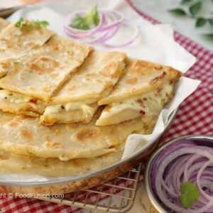 Crispy Aloo & Cheese Paratha Meal